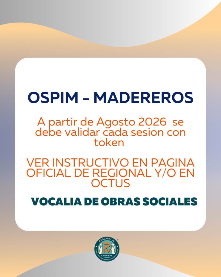 OSPIM Madereros — Validación con token
