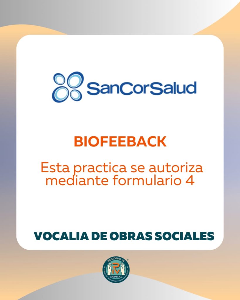 SanCor Salud — Biofeedback